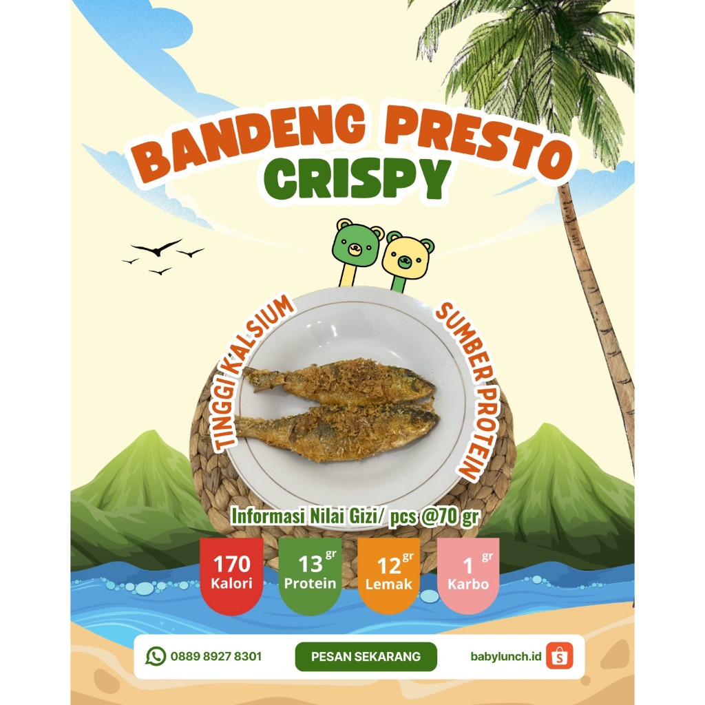 

Bandeng presto crispy mpasi