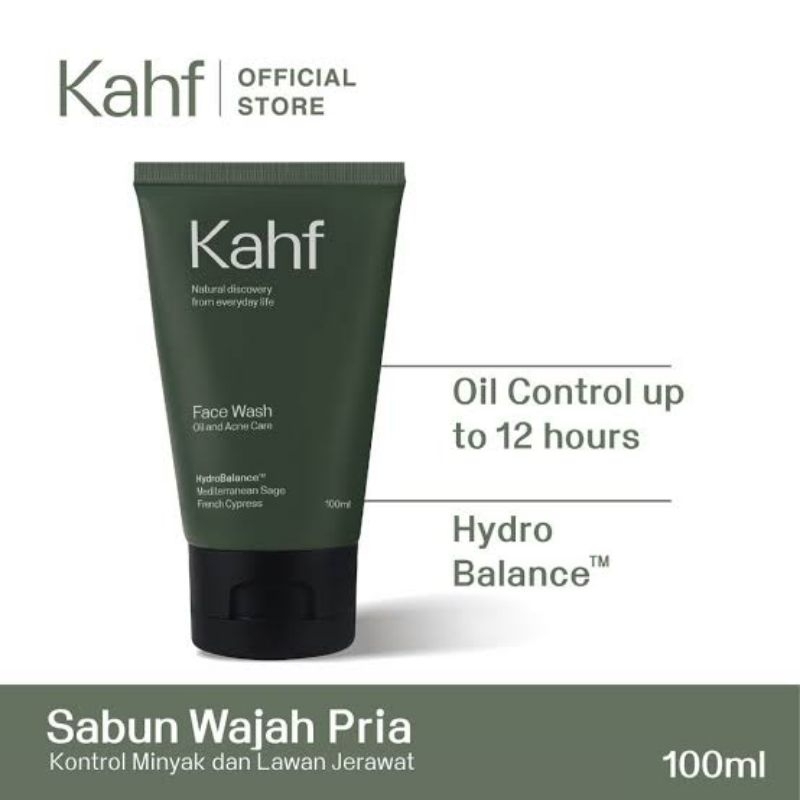Kahf Oil and Acne Care Face Wash