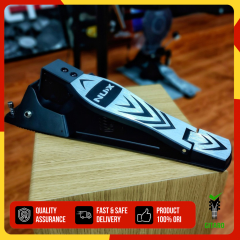 Pedal Hihat atau Kick Pedal Drum Elektrik Hihat Kick Pedal drum Nux