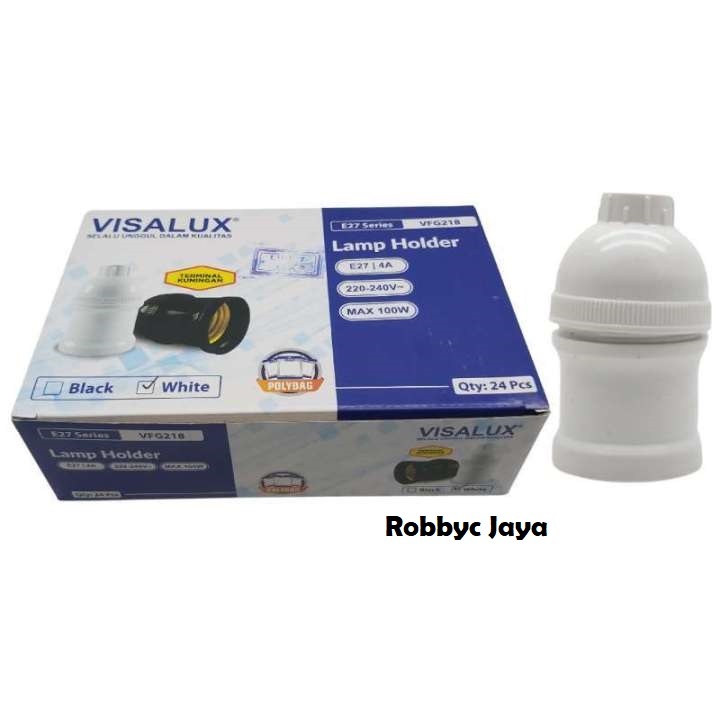 VISALUX FITTING GANTUNG FITING LAMPU GANTUNG E27 PUTIH