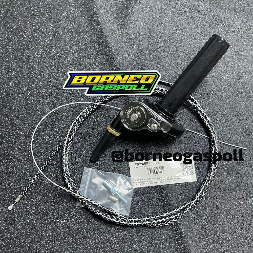 PREMIUM GAS KONTAN ACCOSATO GAS ACCOSATO ITALY NINJA R RR S R NEW KING UNIVERSAL