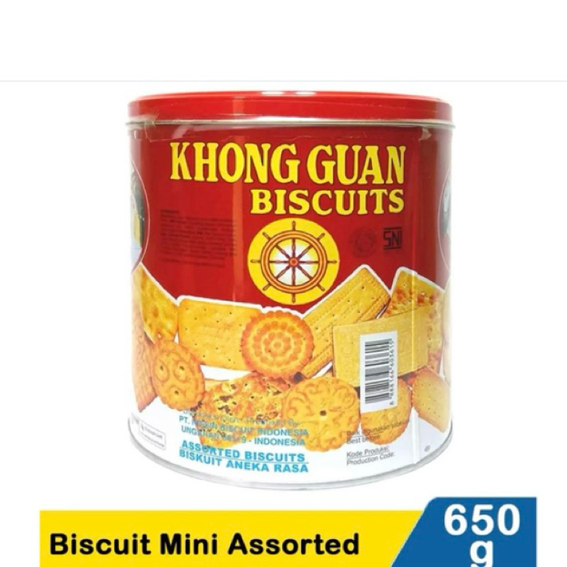 

Khong Guan Biscuit Mini Assorted 650G