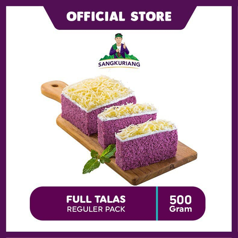 

Lapis Bogor Sangkuriang Full Talas - Reguler Pack (550gr)