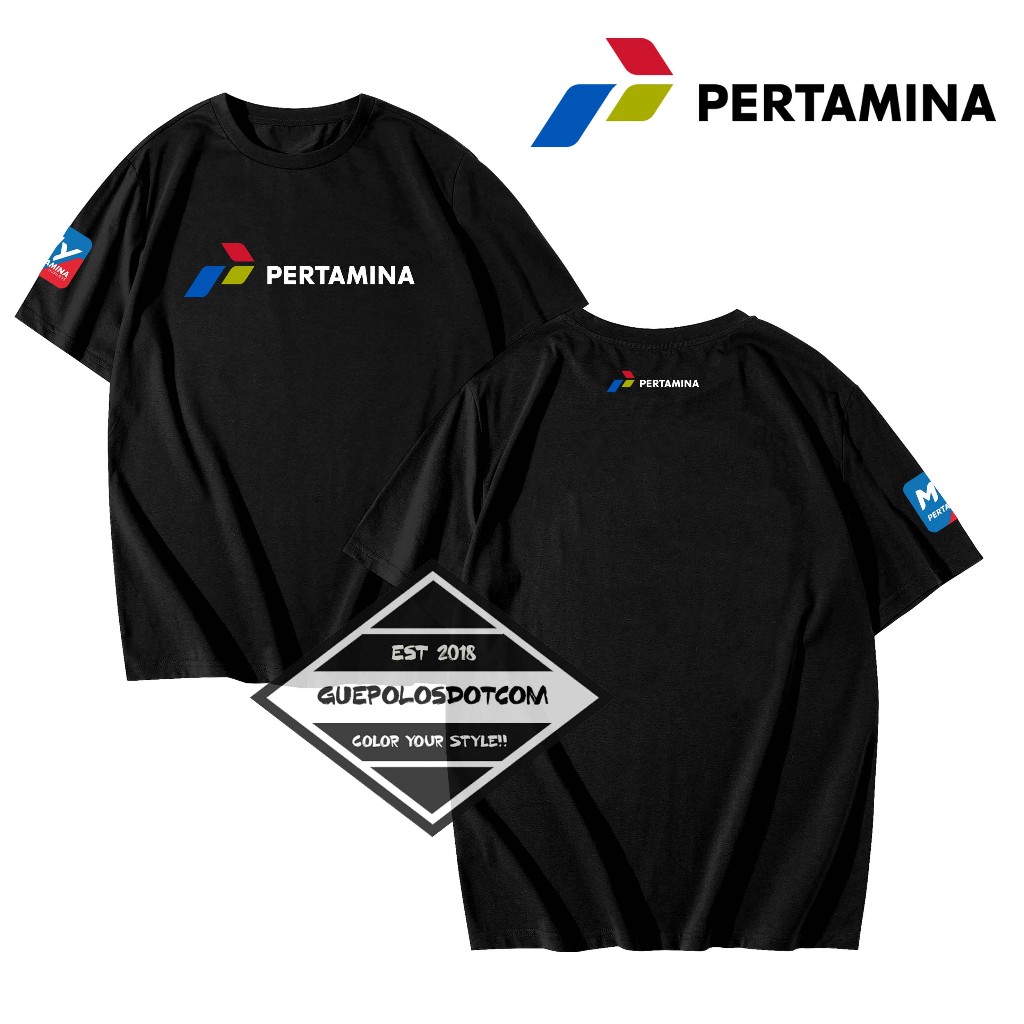 KAOS T-SHIRT PERTAMINA - Baju My Pertamina  - KAOS PERTAMINA My PERTAMINA KEREN - GUEPOLOS