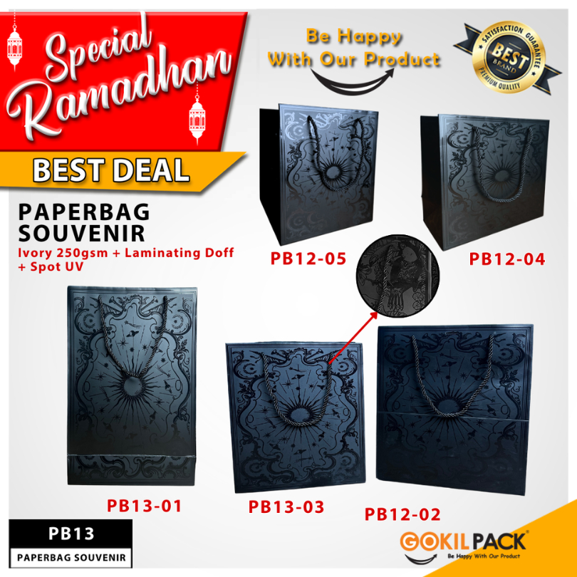 

Paper Bag Hadiah Jumbo / Premium Gift Bag / Tas Kado Jinjing / PB13