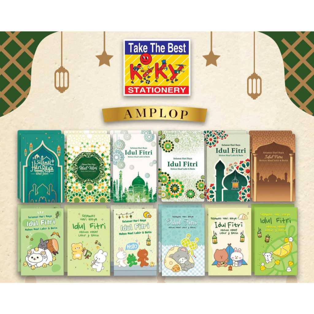 

AMPLOP LEBARAN AMPLOP THR 1 BUNGKUS