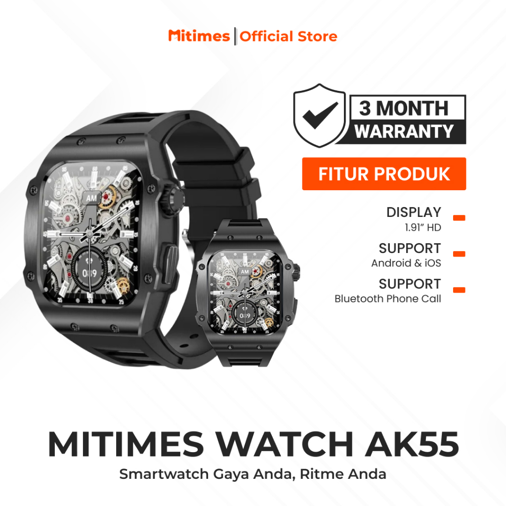 Mitimes AK55 Smart Watch 1.92 Inch BT Call