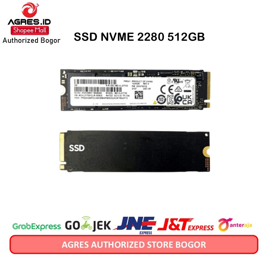 Ssd Laptop Nvme 2280 512 Gb