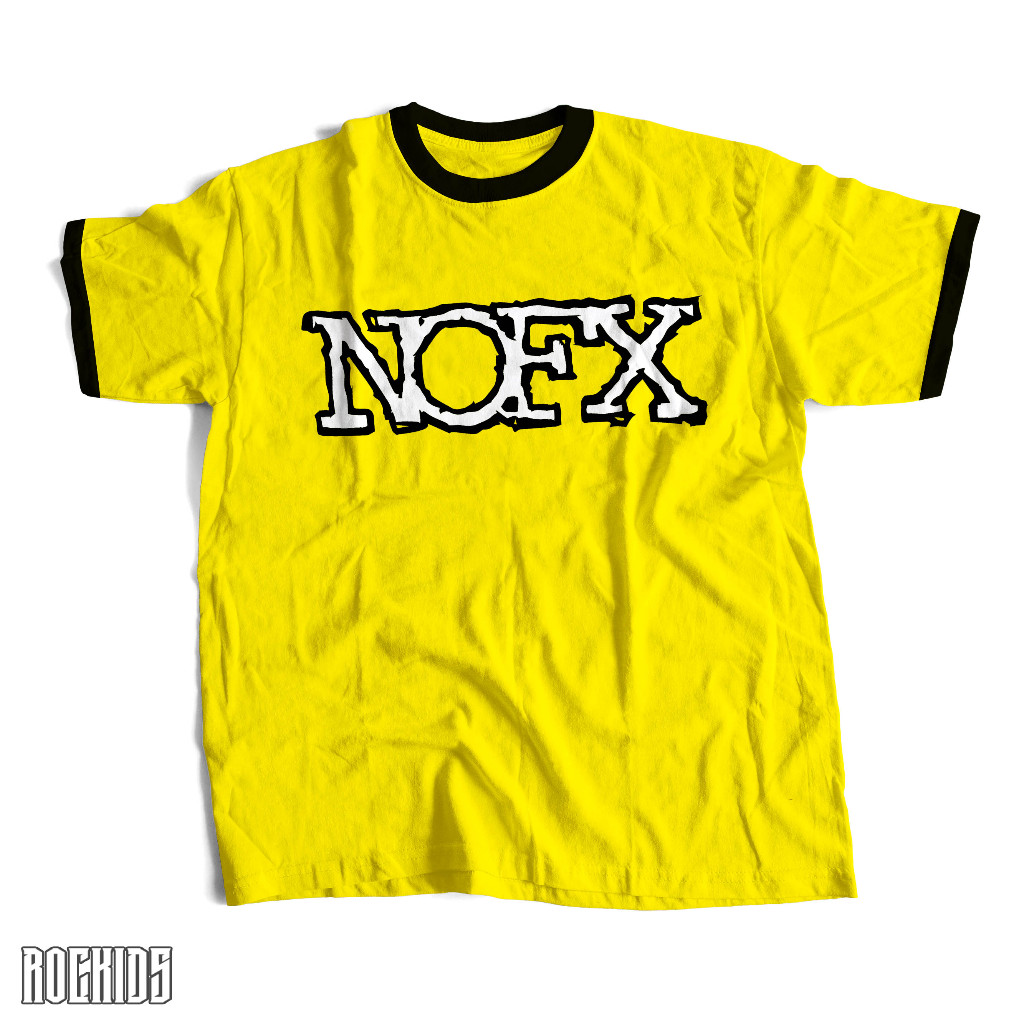 nofx - ringer tee - kaos dewasa dan anak nofx - kaos nofx - kaos nofx anak - tshirt nofx - nofx tshi