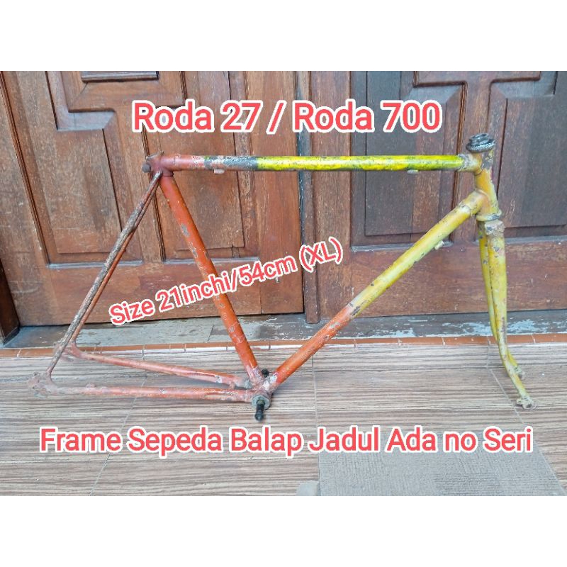 Frame Sepeda Balap Jadul Roda 27 atau 700