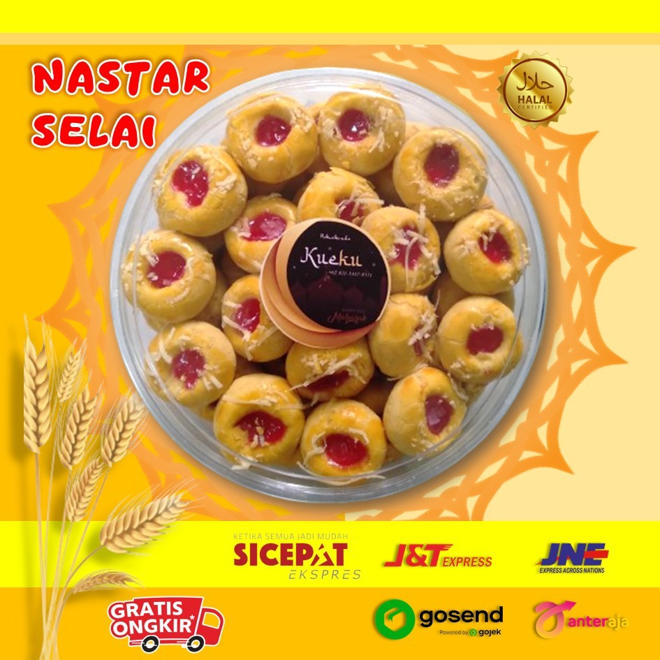 

Nastar 500 gr Premium Kue Kering Lebaran