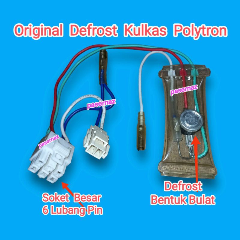 POLYTRON ORI | Defrost Fuse Kulkas Polytron ORIGINAL | Defrost Kulkas Polytron 2 Pintu | Defrost Fus