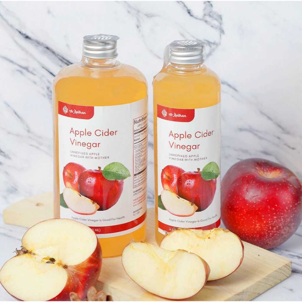 

Cuka apel Ar-Raihan Apple Cider Vinegar 500ml