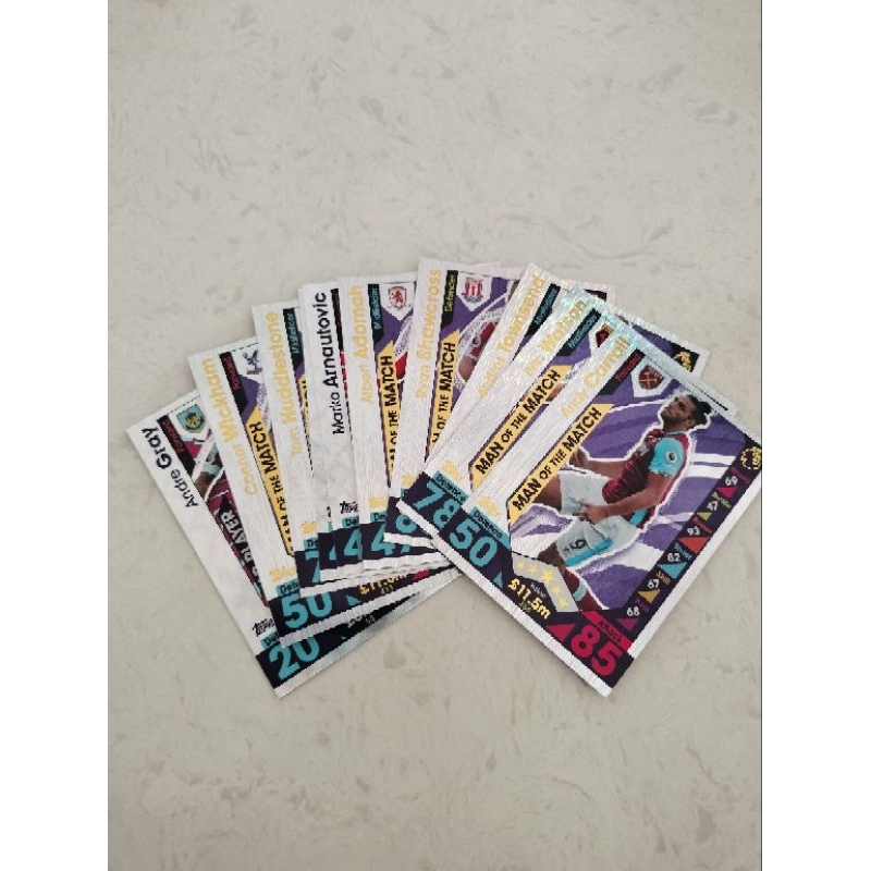 kartu bola match attax loose