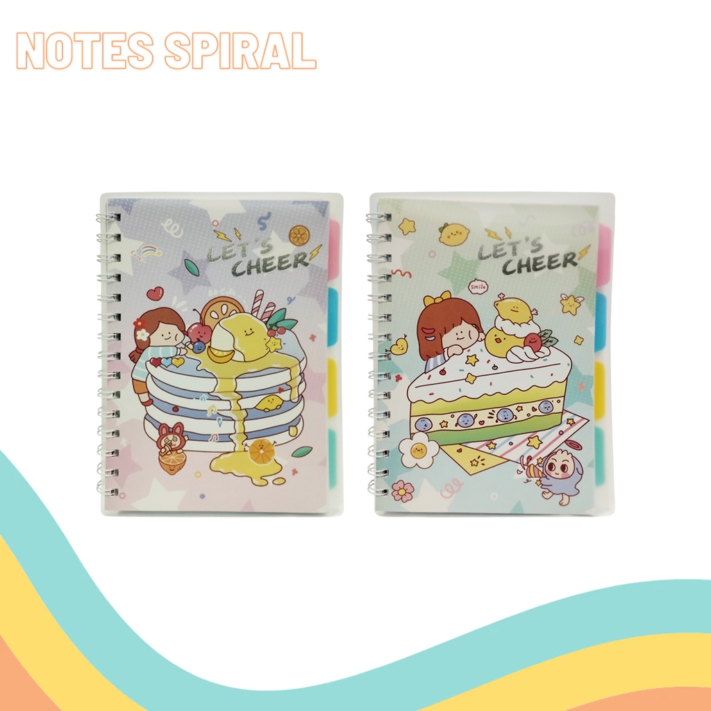 

NOTES SPIRAL A5 PP-8024 (1 PCS)