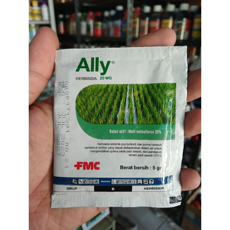 Herbisida ALLY 20 WG 5 gram Obat Rumput Padi
