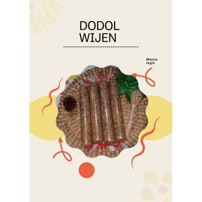 

DODOL Khas Betawi Asli Cikarang 250gr / Wijen - Ketan Hitam - Original