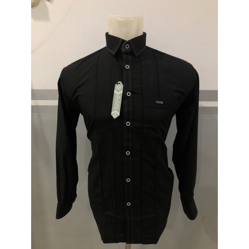 Baju Koko Al-Wafa Manset Terlaris Termurah kemeja koko pria muslim dewasa
