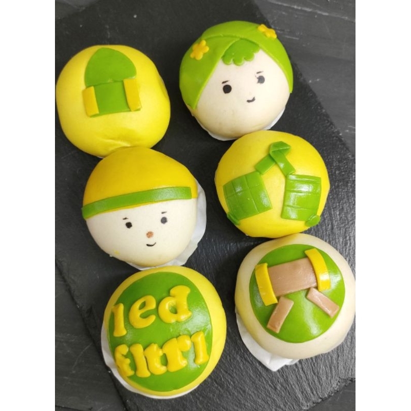 

BAKPAO isi coklat edisi idul Fitri (HIJAU isi 6 pcs)