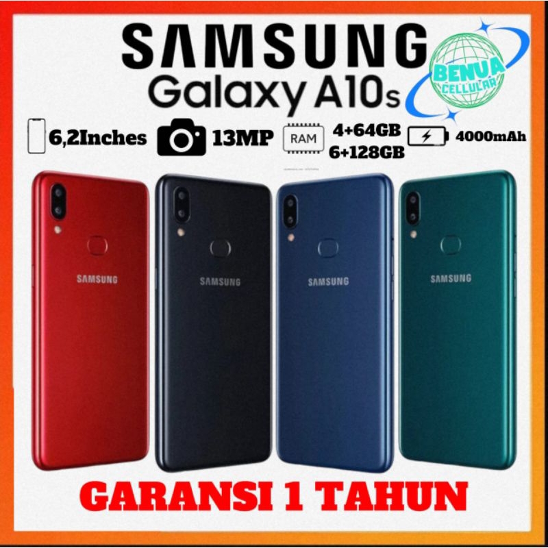 [PROMO]  HP SAMSUNG A10s Ram 4+64GB & Ram 6+128GB Camera 13 MP + Display 6,2 Inches + Battery 4000mA