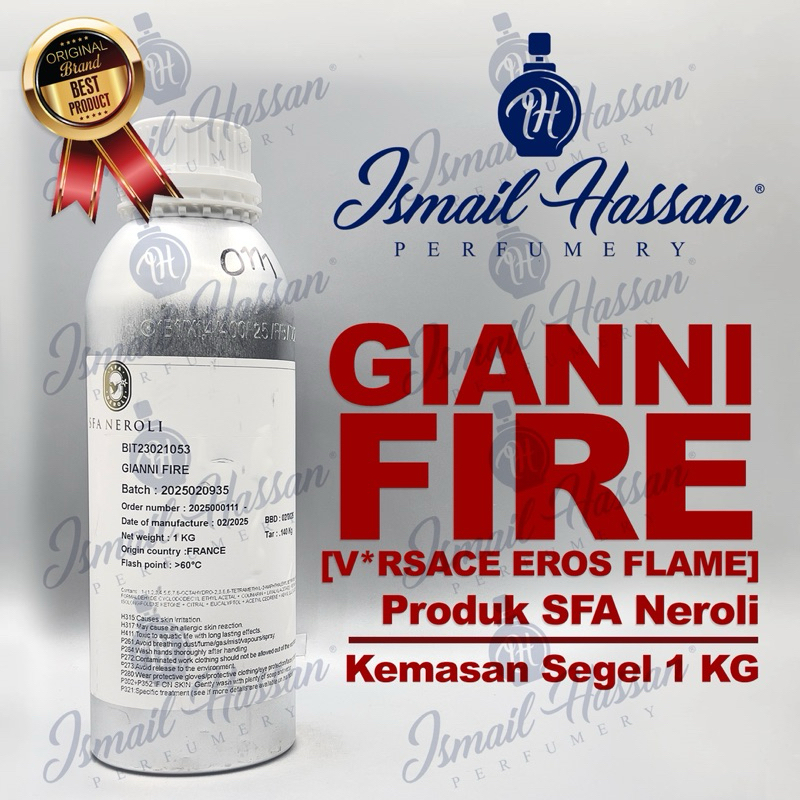 Bibit/Biang Parfum Gianni Fire/3Ros Flame Produk SFA NEROLI Packing Segel 1Kg