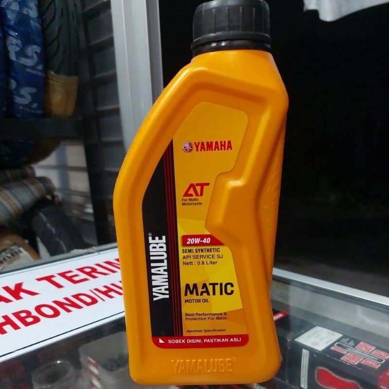 OLI YAMALUBE MATIC 20W-40 OLI YAMAHA MATIC PELUMAS MESIN YAMALUBE MATIC