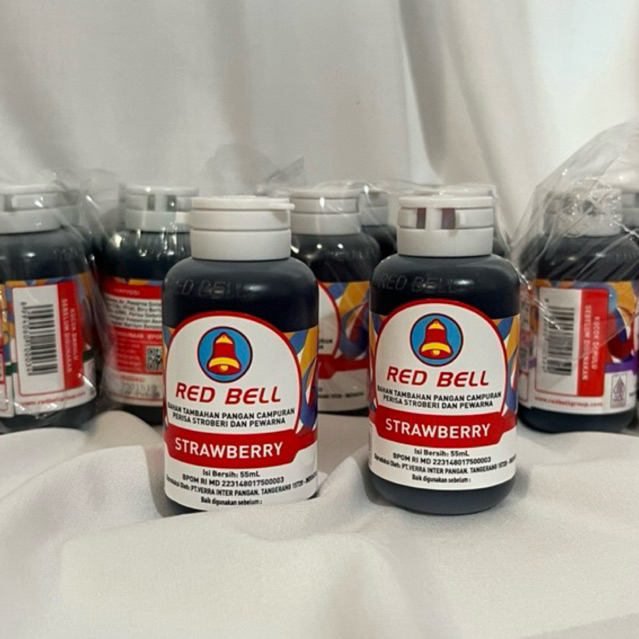 

RED BELL - pasta makanan minuman perisa dan pewarna 55mL