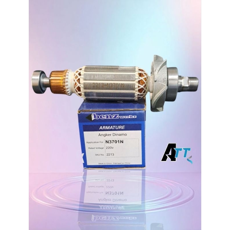 ARMATURE / ANGKER N3701N HEAVY DUTY FOR TRIMMER N3701N