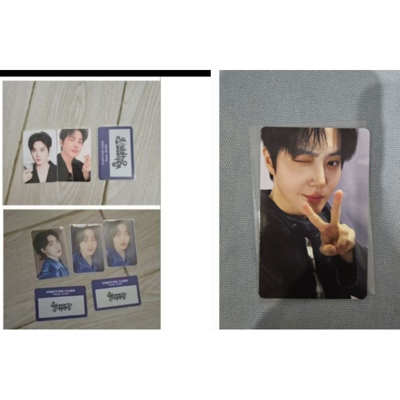 EXO suho su:home suhome fortune card pc photocard official encore venue id photo