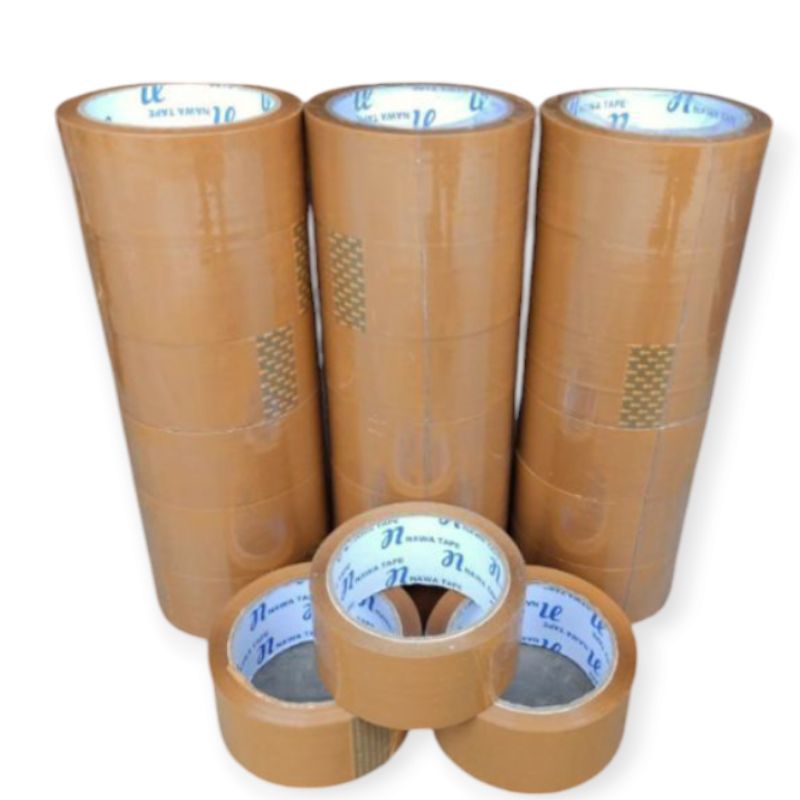 

Lakban Coklat 2 in Tebal 2cm 110 yard / Lakban Coklat Kualitas Super