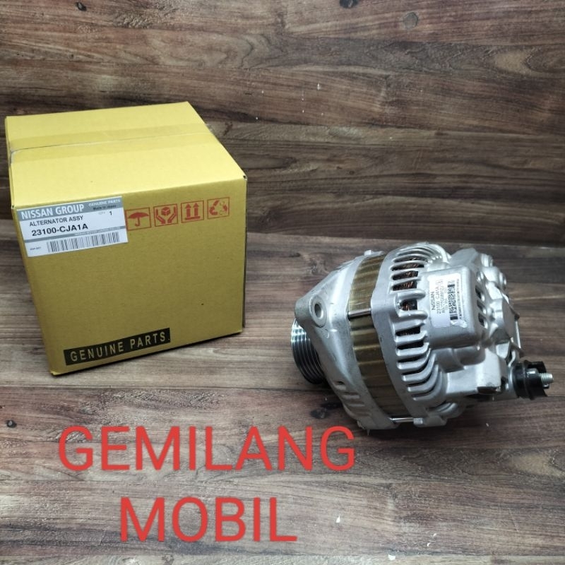 ALTERNATOR ASSY DINAMO CAS ALTERNATOR AMPERE NISSAN MARCH DATSUN GO DATSUN CROSS ORIGINAL