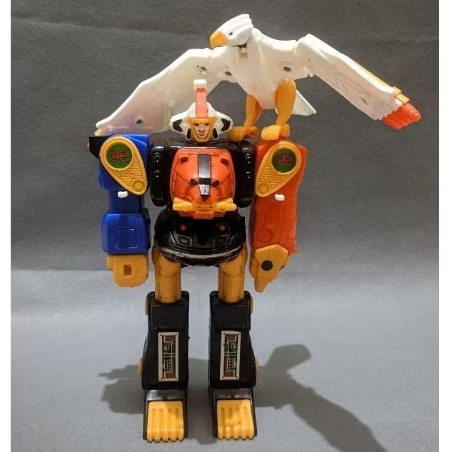 kakuranger megazord ninja ranger zord robot jadul 90an