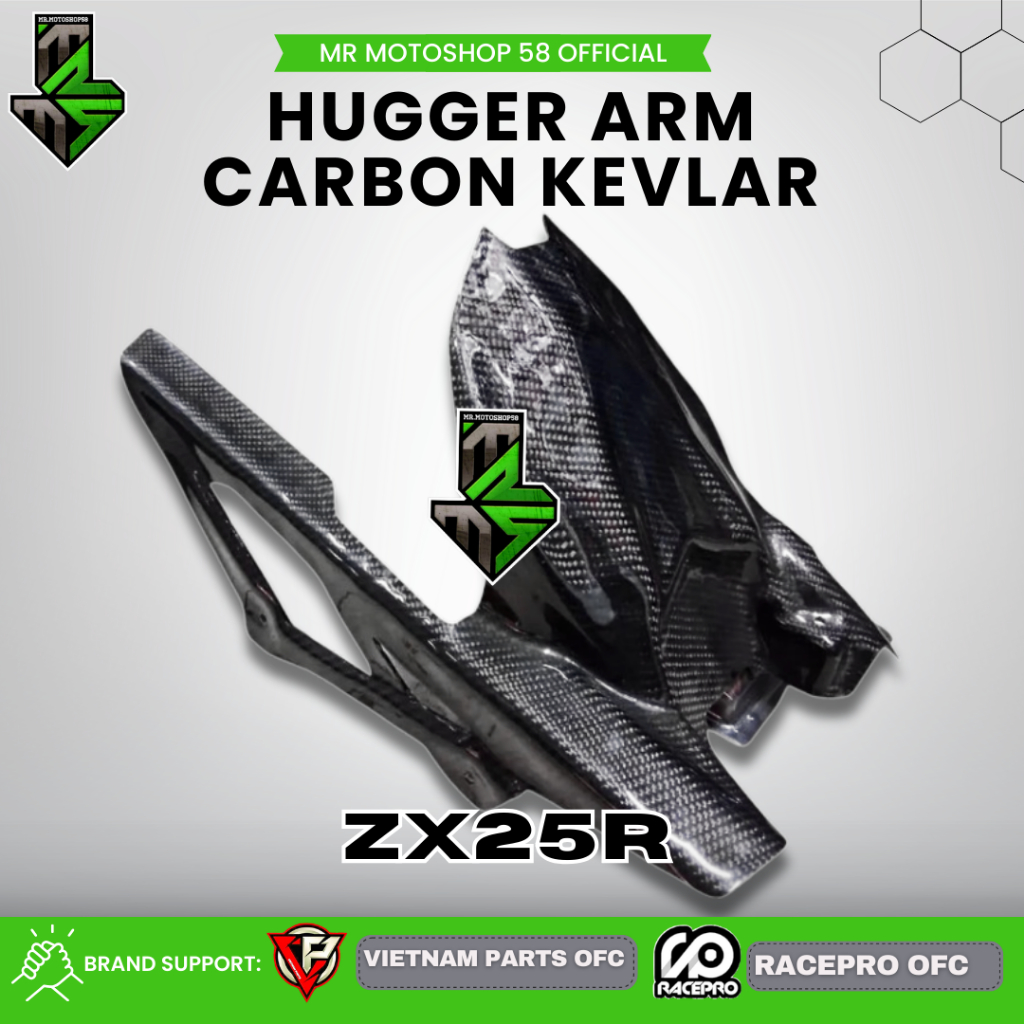 SPAKBOR BELAKANG ZX25R HUGGER ARM NINJA 250 FI OLD SPAKBOR ZX25R ORIGINAL HUGGER ARM ZX25R KARBON HU