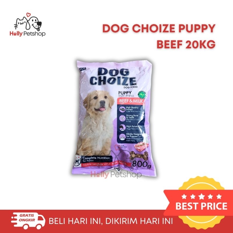 DOG CHOIZE PUPPY 20KG