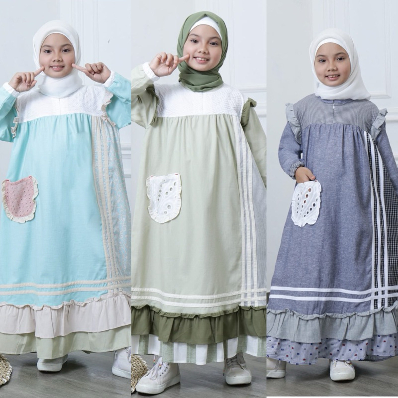 PART II (SIZE S) GAMIS DALIMA KIDS BY SEMUT
