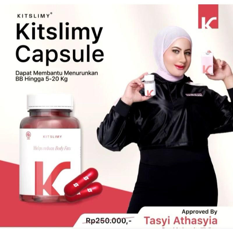 Kitslimy Capsule Kitslimy Obat Detox Pelangsing Badan Alami Original Ampuh