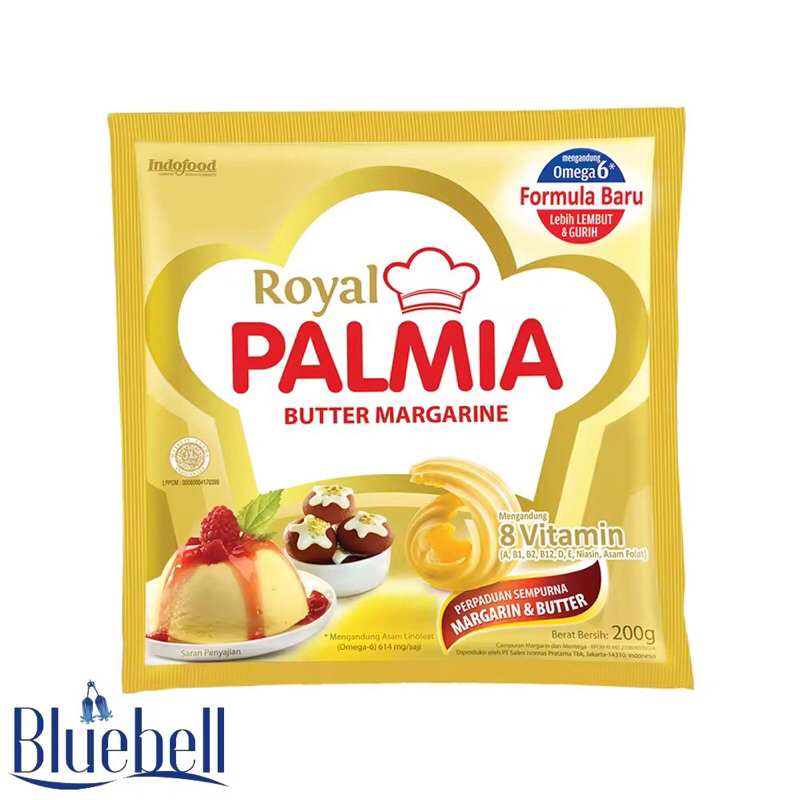 

Palmia Royal Butter Margarine 200g Perpaduan Margarin dan Mentega