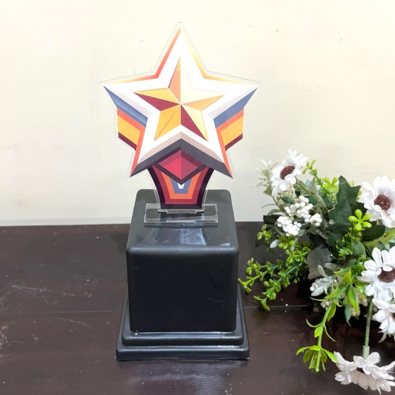 Piala Bintang Akrilik Custom Piala Juara Piala Bintang Akrilik Custom
