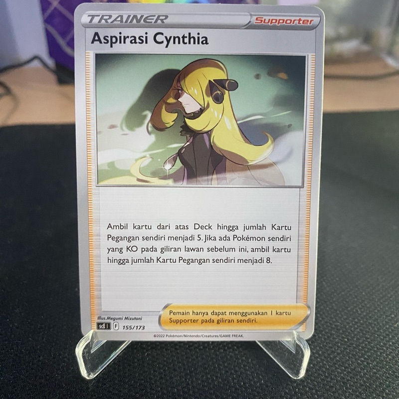 Aspirasi Cynthia 155/173 Trainer TCG Pokemon 2022 Indonesia