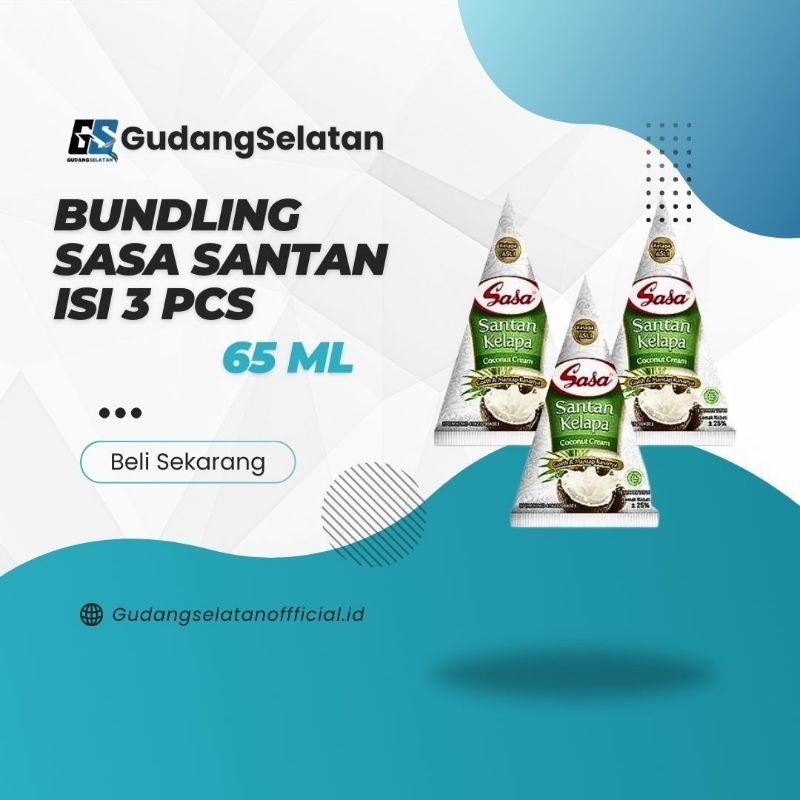 

SASA SANTAN SIAP PAKAI 65 ML ISI 3 PCS