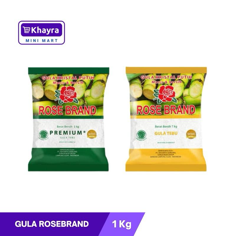 

Gula Rosebrand 1Kg Premium