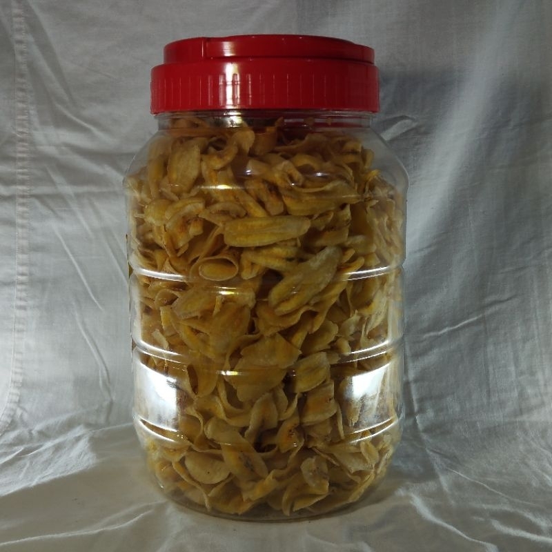 

Keripik Pisang Asin Renyah Toples 1500 g