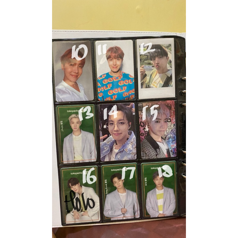 [OFFICIAL] Photocard jhope mots dvd