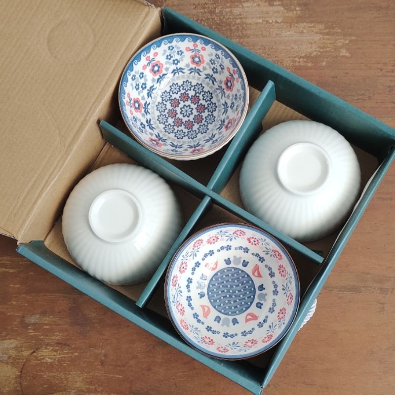 Hampers Mangkok Keramik Jepang Set