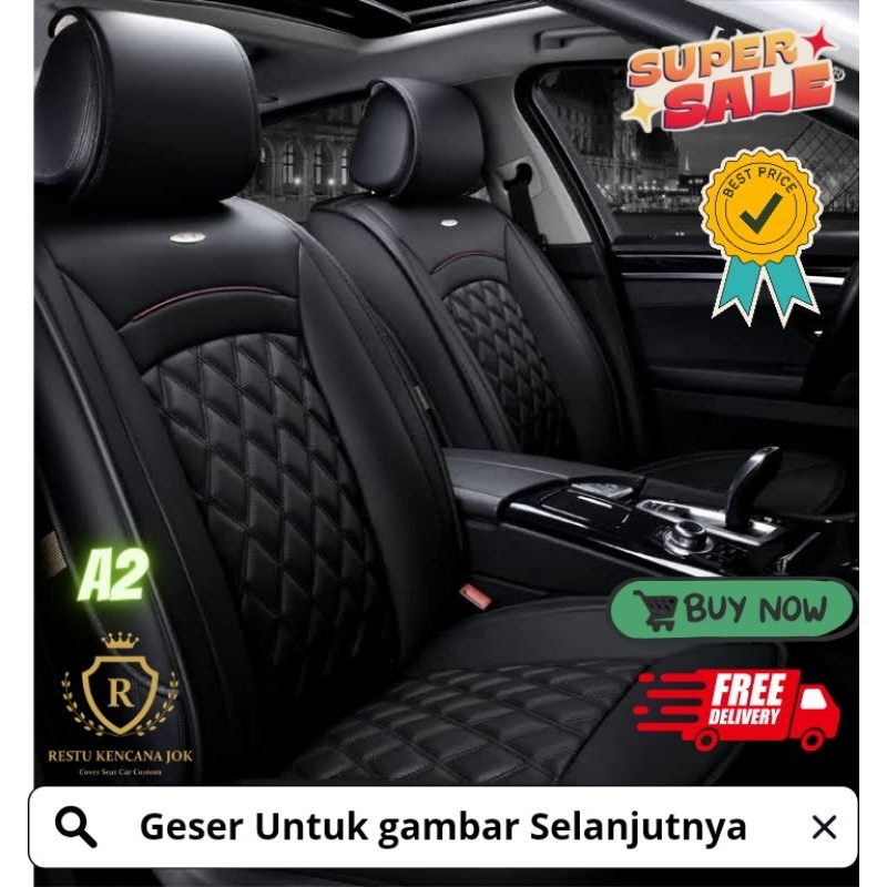 (CHEROKEE) sarung jok mobil xenia avanza calya sigra terios rush mobilio brv ertiga xl7 xpander inno