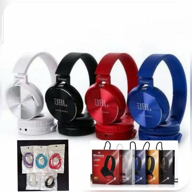 Headphone Kabel JBL XB450