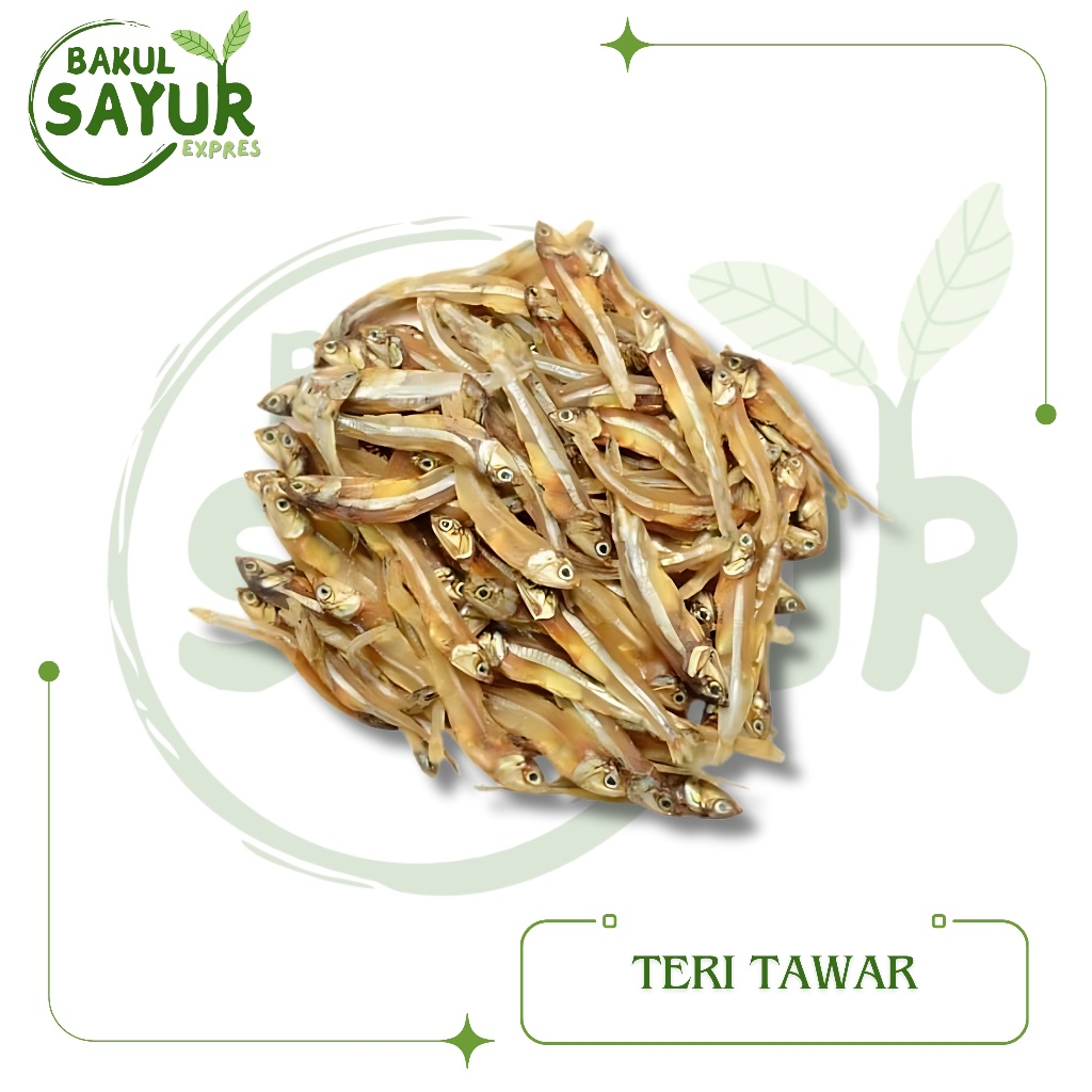 

Ikan Teri Tawar sedang 250gr | Bakul Sayur Expres