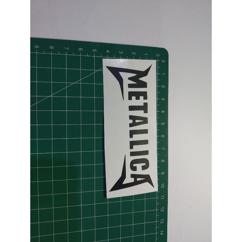 

stiker cutting metallica