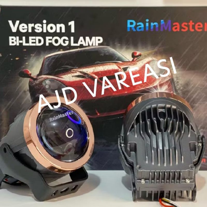 Lampu bumper RAINMASTER 3 WARNA 3 inch 100W led kabut lampu bumper mobil projector projie