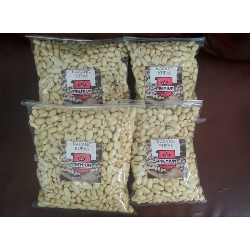 

Kacang Tanah Kupas Jumbo 1kg